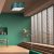 Ceiling  lamp ZIGGY GREEN Gold/Bottle green 3xE27