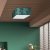 Ceiling  lamp ZIGGY GREEN Gold/Bottle green 3xE27