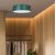 Ceiling  lamp ZIGGY GREEN Gold/Bottle green 3xE27 Ø50cm