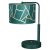 Bedside lamp ZIGGY GREEN Gold/Bottle green  1xE27