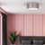 Ceiling  lamp ZIGGY PINK Gold/Pink 2xE27 Ø40cm