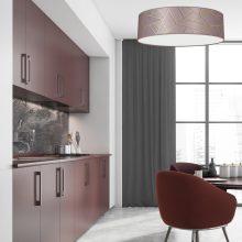 Ceiling  lamp ZIGGY PINK Gold/Pink 3xE27 Ø50cm
