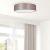 Ceiling lamp ZIGGY PINK Gold/Pink 3xE27 Ø60cm