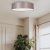 Ceiling lamp ZIGGY PINK Gold/Pink 3xE27 Ø60cm