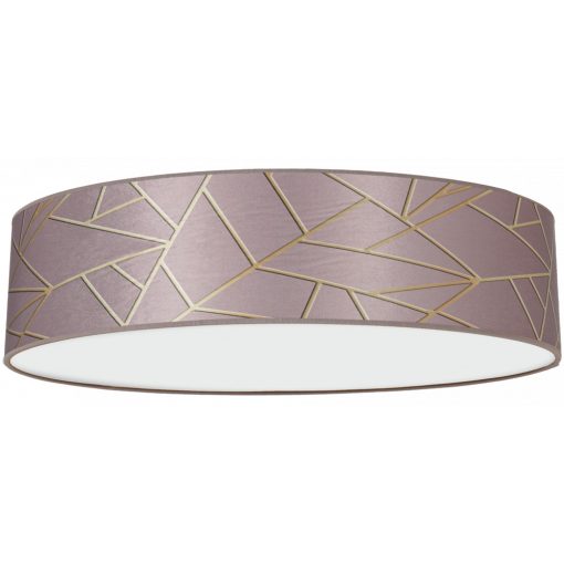 Ceiling  lamp ZIGGY PINK Gold/Pink 3xE27 Ø60cm