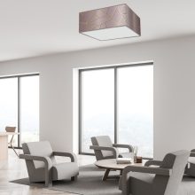 Ceiling  lamp ZIGGY PINK Gold/Pink 3xE27