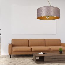 Pendant lamp ZIGGY PINK Gold/Pink 3xE27