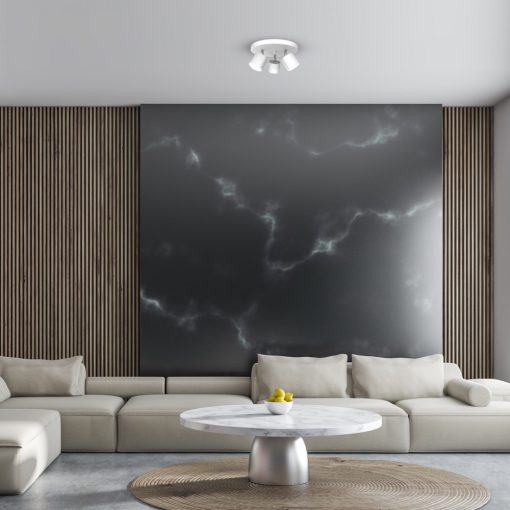 Ceiling  lamp DIXIE WHITE 3xGX53