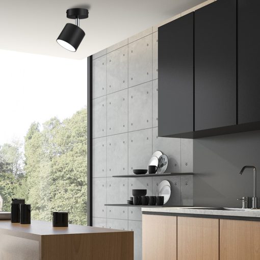 Wall lamp DIXIE BLACK 1xGX53