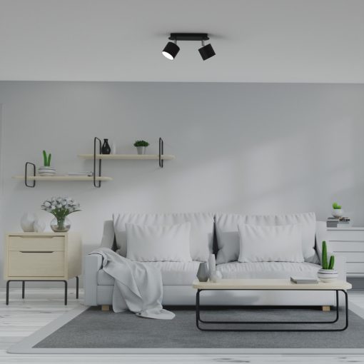 Ceiling  lamp DIXIE BLACK 2xGX53