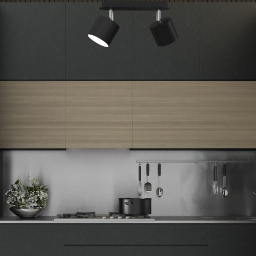 Ceiling  lamp DIXIE BLACK 2xGX53