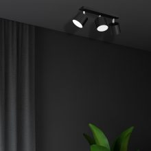 Ceiling  lamp DIXIE BLACK 3xGX53
