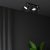 Ceiling  lamp DIXIE BLACK 3xGX53