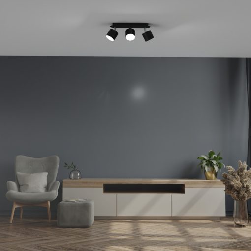 Ceiling  lamp DIXIE BLACK 3xGX53