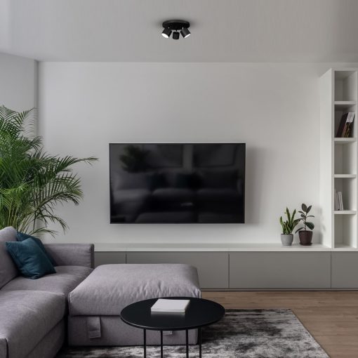 Ceiling  lamp DIXIE BLACK 3xGX53