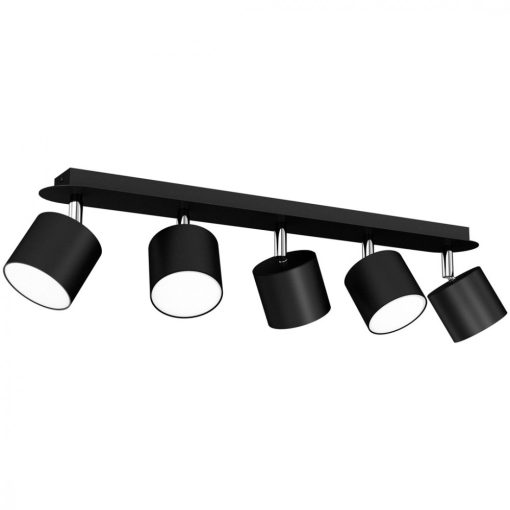 Ceiling  lamp DIXIE BLACK 5xGX53