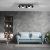 Ceiling  lamp DIXIE BLACK 5xGX53