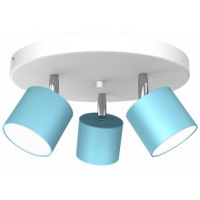 Ceiling  lamp DIXIE BLUE/WHITE 3xGX53