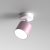 Wall lamp DIXIE PINK/WHITE 1xGX53