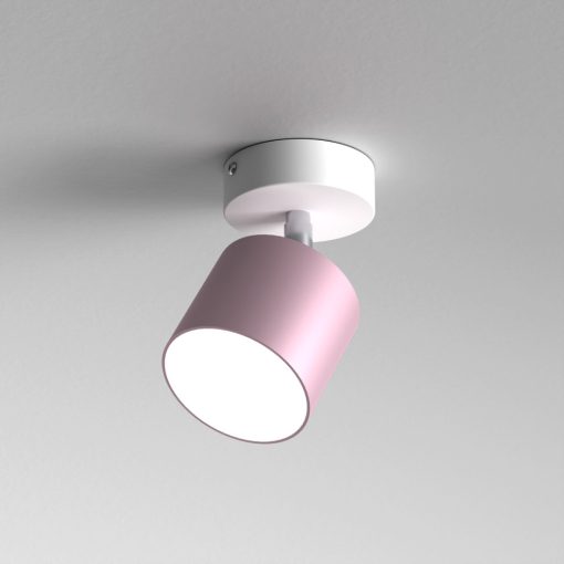 Wall lamp DIXIE PINK/WHITE 1xGX53