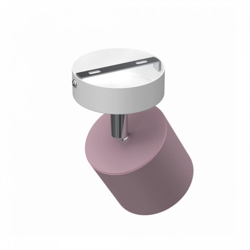 Wall lamp DIXIE PINK/WHITE 1xGX53