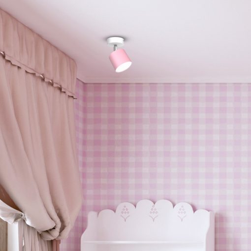 Wall lamp DIXIE PINK/WHITE 1xGX53