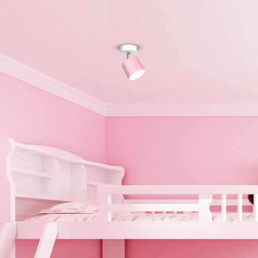 Wall lamp DIXIE PINK/WHITE 1xGX53