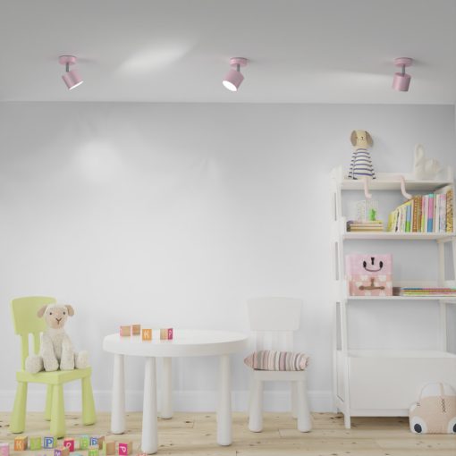 Wall lamp DIXIE PINK/WHITE 1xGX53