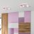 Ceiling  lamp DIXIE PINK 3xGX53