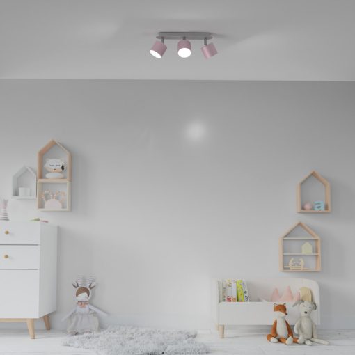 Ceiling  lamp DIXIE PINK 3xGX53
