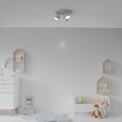 Ceiling  lamp DIXIE PINK 3xGX53
