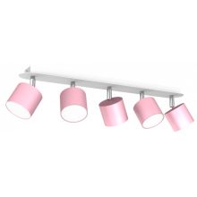 Ceiling  lamp DIXIE PINK 5xGX53