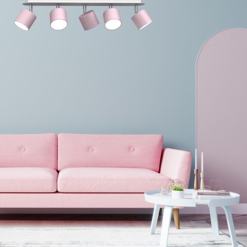 Ceiling  lamp DIXIE PINK 5xGX53
