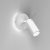 Wall lamp PRESTON WHITE/CHROME 1x mini GU10