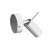 Wall lamp PRESTON WHITE/CHROME 1x mini GU10