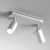 Ceiling  lamp PRESTON WHITE/CHROME 2x mini GU10