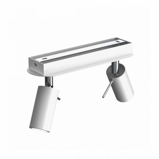 Ceiling  lamp PRESTON WHITE/CHROME 2x mini GU10
