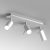 Ceiling  lamp PRESTON WHITE/CHROME 3x mini GU10