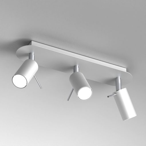 Ceiling  lamp PRESTON WHITE/CHROME 3x mini GU10