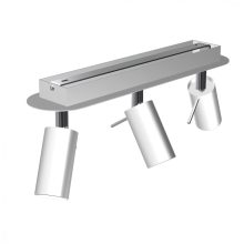 Ceiling  lamp PRESTON WHITE/CHROME 3x mini GU10