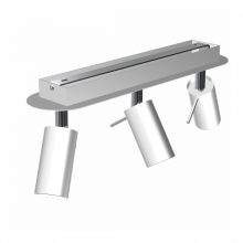 Ceiling  lamp PRESTON WHITE/CHROME 3x mini GU10