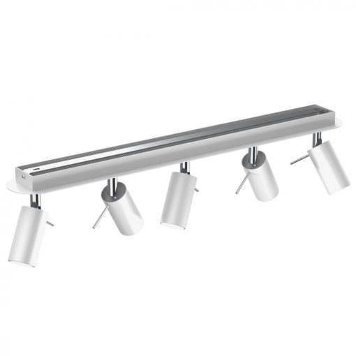 Ceiling  lamp PRESTON WHITE/CHROME 5x mini GU10