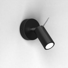 Wall lamp PRESTON BLACK/CHROME 1x mini GU10