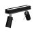 Ceiling  lamp PRESTON BLACK/CHROME 2x mini GU10