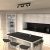 Ceiling  lamp PRESTON BLACK/CHROME 5x mini GU10