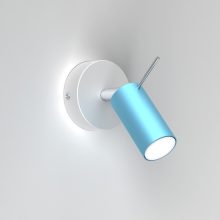 Wall lamp PRESTON BLUE/WHITE 1x mini GU10