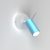 Wall lamp PRESTON BLUE/WHITE 1x mini GU10