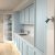 Wall lamp PRESTON BLUE/WHITE 1x mini GU10