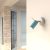 Wall lamp PRESTON BLUE/WHITE 1x mini GU10