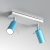 Ceiling  lamp PRESTON BLUE/WHITE 2x mini GU10